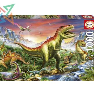 ROMPECABEZAS PUZZLE EDUCA 1000 piezas Nro 19560: BOSQUE JURÁSICO