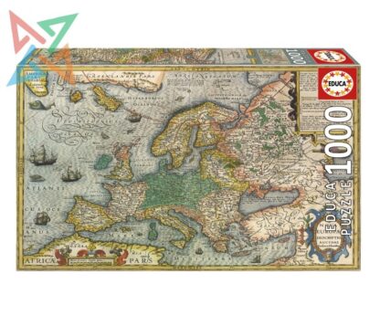 ROMPECABEZAS PUZZLE EDUCA 1000 piezas Nro 19624: MAPA DE EUROPA ANTIGUO