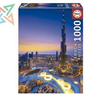 ROMPECABEZAS PUZZLE EDUCA 1000 piezas Nro 19642: BURJ KHALIFA, EMIRATOS ARABES UNIDOS