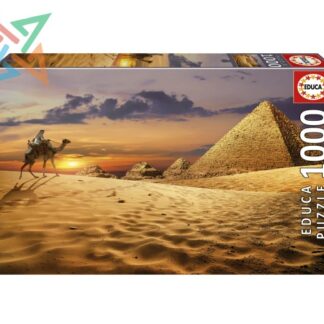 ROMPECABEZAS PUZZLE EDUCA 1000 piezas Nro 19643: CAMELLO EN EL DESIERTO