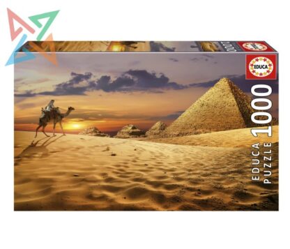 ROMPECABEZAS PUZZLE EDUCA 1000 piezas Nro 19643: CAMELLO EN EL DESIERTO