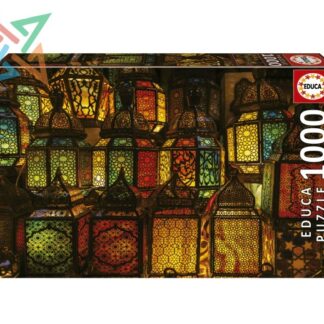 ROMPECABEZAS PUZZLE EDUCA 1000 piezas Nro 19668: COLLAGE DE FAROLES