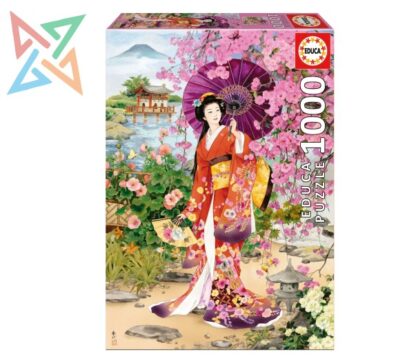 ROMPECABEZAS PUZZLE EDUCA 1000 piezas Nro 19917: TEIEN. HARUYO MORITA