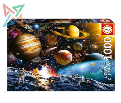 ROMPECABEZAS PUZZLE EDUCA 1000 piezas Nro 19918: MISIÓN ASTEROIDE