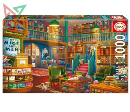 ROMPECABEZAS PUZZLE EDUCA 1000 piezas Nro 19925: LIBRERÍA