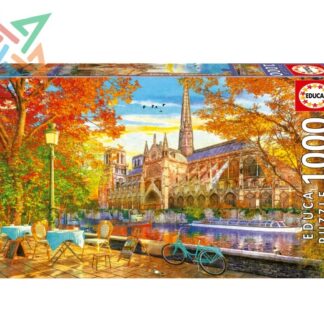 ROMPECABEZAS PUZZLE EDUCA 1000 piezas Nro 19936: OTOÑO EN NOTRE DAME