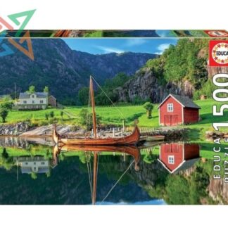 ROMPECABEZAS PUZZLE EDUCA 1500 piezas Nro 18006: BARCO VIKINGO