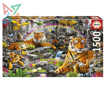 ROMPECABEZAS PUZZLE EDUCA 1500 piezas Nro 19563: SELVA RADIANTE