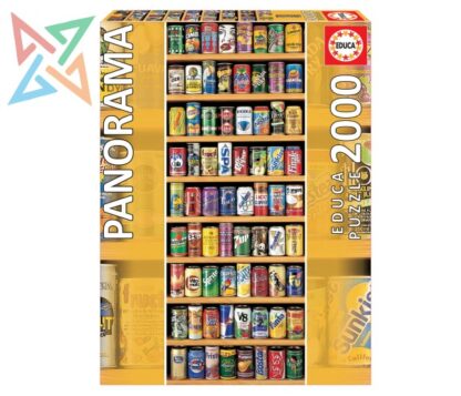 ROMPECABEZAS PUZZLE EDUCA 2000 piezas Nro 11053: PANORAMA LATA SOBRE LATA