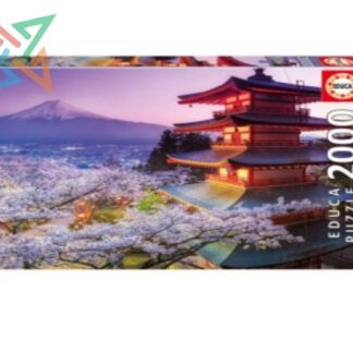 ROMPECABEZAS PUZZLE EDUCA 2000 piezas Nro 16775: Monte Fuji, Japón