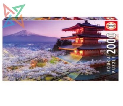 ROMPECABEZAS PUZZLE EDUCA 2000 piezas Nro 16775: Monte Fuji, Japón