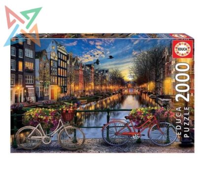 ROMPECABEZAS PUZZLE EDUCA 2000 piezas Nro 17127: Desde Amsterdam con Amor