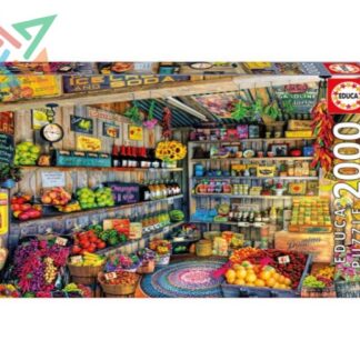 ROMPECABEZAS PUZZLE EDUCA 2000 piezas Nro 17128: TIENDA DE COMESTIBLES