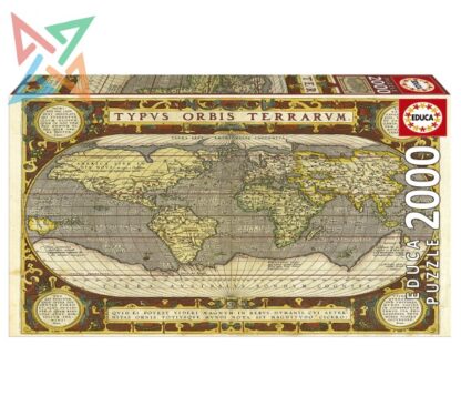 ROMPECABEZAS PUZZLE EDUCA 2000 piezas Nro 19620: MAPAMUNDI