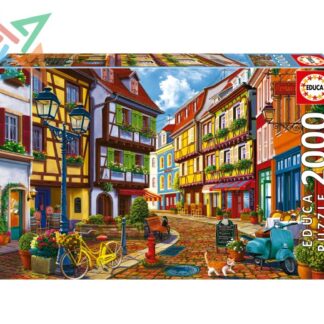 ROMPECABEZAS PUZZLE EDUCA 2000 piezas Nro 19945: CALLE RADIANTE