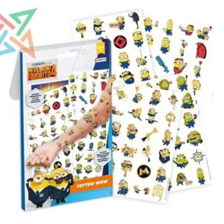 TATTOO WOW! MINIONS MI VILLANO FAVORITO