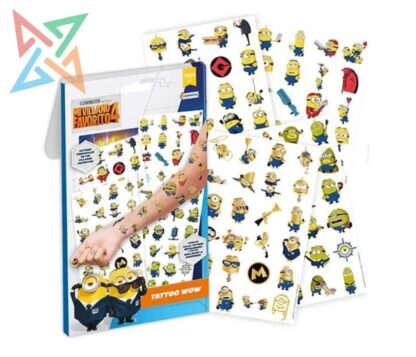 TATTOO WOW! MINIONS MI VILLANO FAVORITO