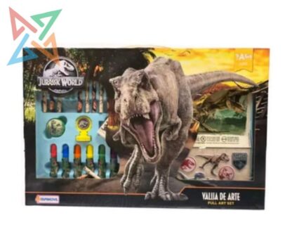 VALIJA DE ARTE - FULL ART SET: JURASSIC WORLD