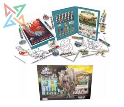 VALIJA DE ARTE - FULL ART SET: JURASSIC WORLD - Imagen 2