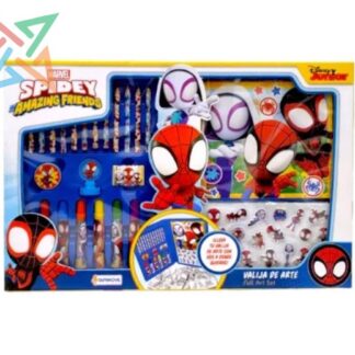 VALIJA DE ARTE - FULL ART SET: SPIDEY AMAZING FRIENDS