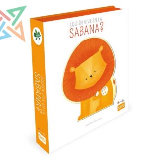 Colección Animales con Sonido Manolito-SASSI - ¿QUIÉN VIVE EN LA SABANA? (Tapa Dura)