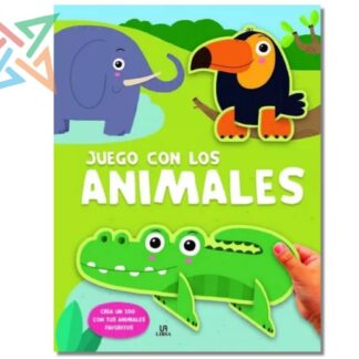 Colección Juego con... M4 - JUEGO CON LOS ANIMALES (Crea un Zoo con tus Animales Favoritos) (Tapa Dura)