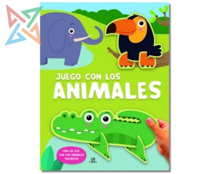 Colección Juego con... M4 - JUEGO CON LOS ANIMALES (Crea un Zoo con tus Animales Favoritos) (Tapa Dura)