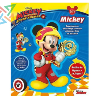 Colección Soy… ¡Retira la Figura y a Jugar! - Soy Mickey (CARTONÉ)