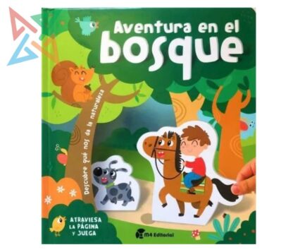 Colección Toc, toc... M4 - Aventura en el BOSQUE (ATRAVIESA LA PAGINA Y JUEGA) (Tapa Dura)