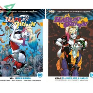 HARLEY QUINN - UNIVERSO DC RENACIMIENTO - COMBO: Vol. 1 y 2