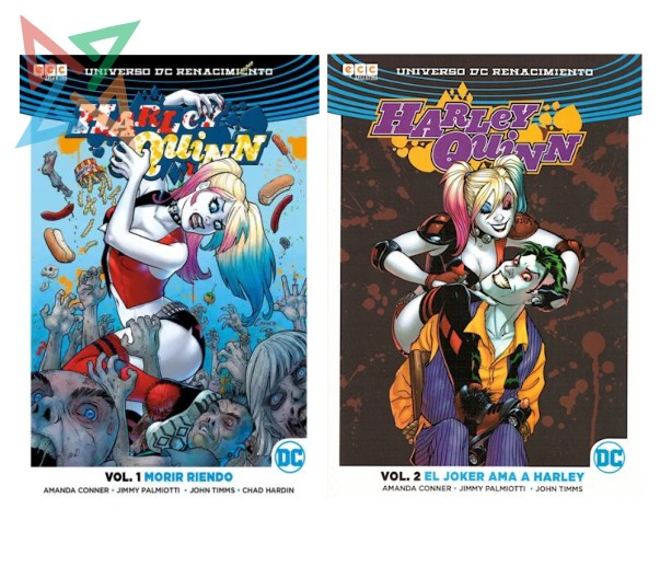 HARLEY QUINN - UNIVERSO DC RENACIMIENTO - COMBO: Vol. 1 y 2