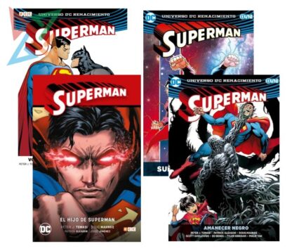 SUPERMAN - UNIVERSO DC RENACIMIENTO - COMBO: Vol. 1 al 4