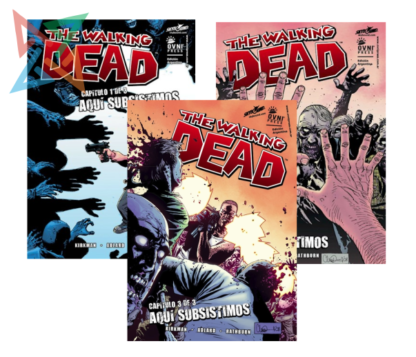 THE WALKING DEAD: AQUÍ SUBSISTIMOS - COMBO: Vol. 1 al 3