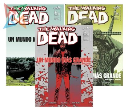 THE WALKING DEAD: UN MUNDO MAS GRANDE - COMBO: Vol. 1 al 3