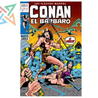 LOS CLÁSICOS MARVEL: CONAN EL BARBAR0 01 (Tapa Dura)