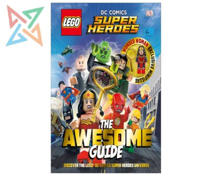 LEGO DK (Book & Toy) - DC COMICS SUPER HEROES: THE AWESOME GUIDE (Tapa Dura en Inglés)