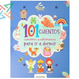 COLECCIÓN ARTEMISA 101 Cuentos: Canciones y Adivinanzas para Ir a Dormir AZUL