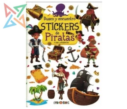 COLECCIÓN ARTEMISA Busco y Encuentro: STICKERS de Piratas y con Laberintos