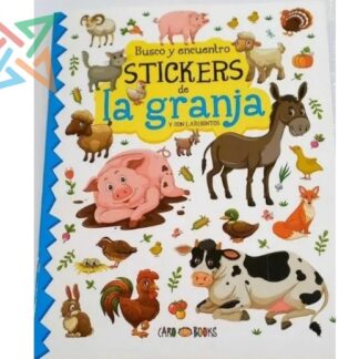 COLECCIÓN ARTEMISA Busco y Encuentro: STICKERS de la Granja y con Laberintos