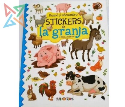 COLECCIÓN ARTEMISA Busco y Encuentro: STICKERS de la Granja y con Laberintos