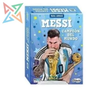MESSI CAMPEON DEL MUNDO PARA ARMAR (PUZZLE BOOK)