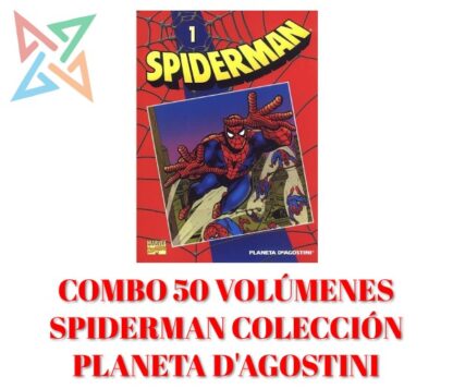 SPIDER-MAN - Colección PLANETA DeAGOSTINI ROJO - COMBO: Los 50 Volúmenes