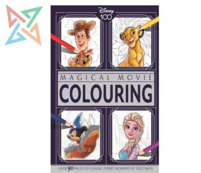 DISNEY 100: MAGICAL MOVIE COLOURING - Over 90 pages classic Disney moments to decorate! (en Inglés)