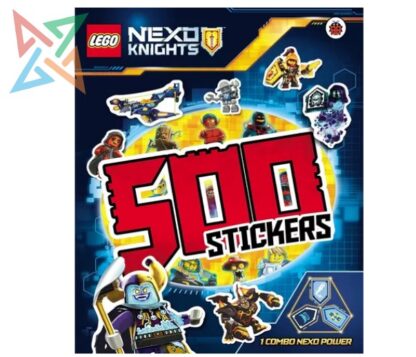 LEGO NEXO KNIGHTS: 500 STICKERS - 1 COMBO NEXO POWER (en Inglés)