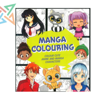 MANGA COLOURING - Colour cute anime and manga characters (en Inglés)