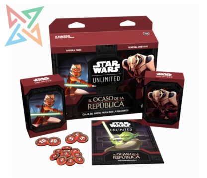 STAR WARS Unlimited - El Ocaso de la República - Caja de inicio para dos jugadores - Imagen 2