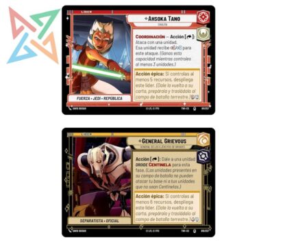 STAR WARS Unlimited - El Ocaso de la República - Caja de inicio para dos jugadores - Imagen 3