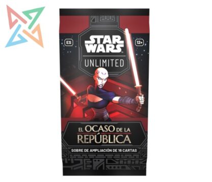 STAR WARS Unlimited - El Ocaso de la República - SOBRE DE AMPLIACIÓN - 1 Sobre