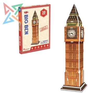 ROMPECABEZAS PUZZLE CubicFun 3D: Big Ben - Londres (13 Piezas) - Imagen 2