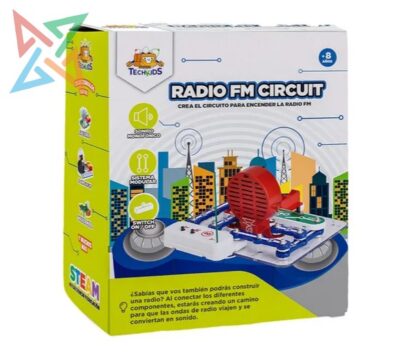STEAM - KIT DE CIENCIA Y EDUCACIÓN: RADIO FM CIRCUIT - Crea el circuito para encender la radio FM